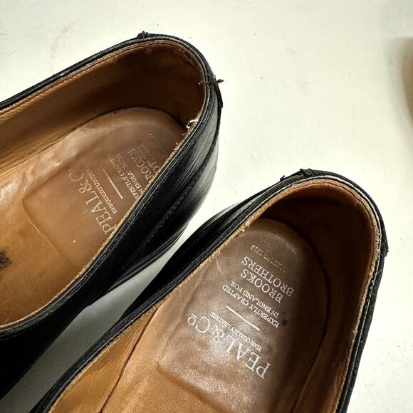 Crockett & Jones x Peal & Co. Brooks Brothers Algonquin Split Toe Black US 12 main image 8